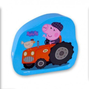 Puzzle dla dzieci w ozdobnym pudełku farmer
