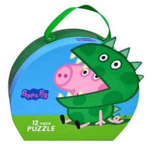Puzzle w ozdobnym pudełku walizce george 12