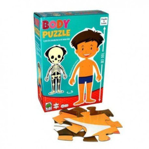 Gigantyczne puzzle moje ciało chłopiec 26 el.