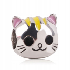Zawieszka Charms Koralik Hello Kitty Kotek