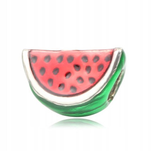 Zawieszka Charms Koralik Bead Kawałek Arbuza