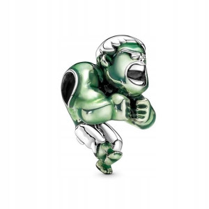 Zawieszka SREBRO 925 Charms Avengers Marvel Hulk