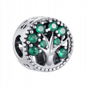 Zawieszka SREBRO 925 Charms Drzewo Rodzinne
