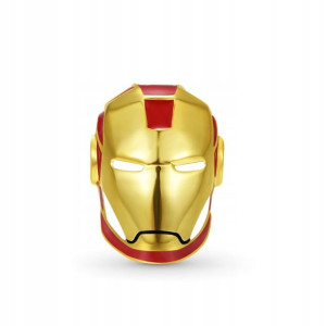 Zawieszka SREBRO 925 Charms Marvel Iron Man