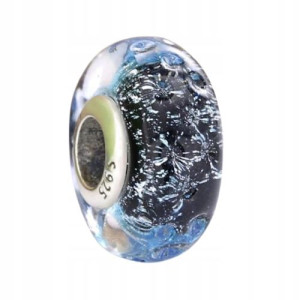 Zawieszka SREBRO 925 Charms Niebieska Murano
