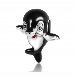 Zawieszka SREBRO 925 Charms Sympatyczna Orka