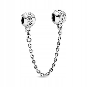 Łańcuszek Zabezpieczający SREBRO 925 Charms