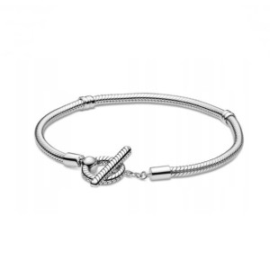Bransoletka modułowa srebrna do PANDORA 19 cm