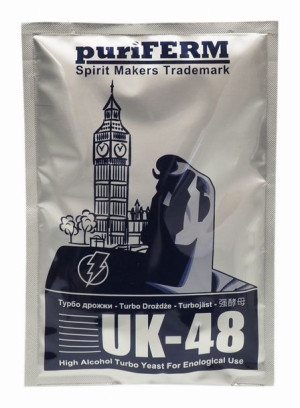 Drożdże gorzelnicze do cukrówki puriFerm UK - 48 t48