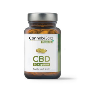Cannabigold Terpenes kapsułki CBD 60 sztuk