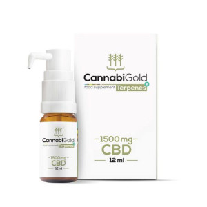 Olejek CBD Cannabigold Terpenes+1500 mg