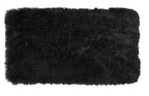 Dywanik Łazienkowy Pluszowy Shaggy Megan 50x80 Czarny