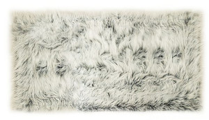 Dywan jak futro gęsty shaggy Ombre TX 60x120 C. Szary