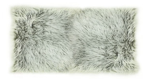 Dywan jak futro gęsty shaggy Ombre TX 60x120 J. Szary