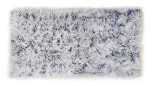 Dywan jak futro gęsty shaggy Ombre TX 80x140 Niebieski