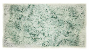 Dywan jak futro gęsty shaggy Ombre TX 140x180 morski