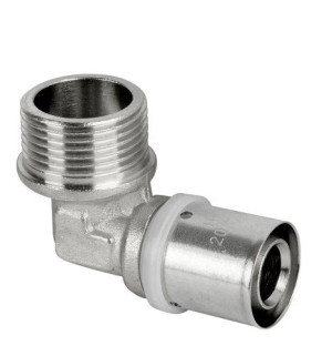 Kolano Pex/gz 25mm X 3/4'' Zaciskowe
