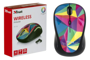 Mysz Trust Yvi FX 22337 (optyczna  1600 DPI  wielokolorowy)