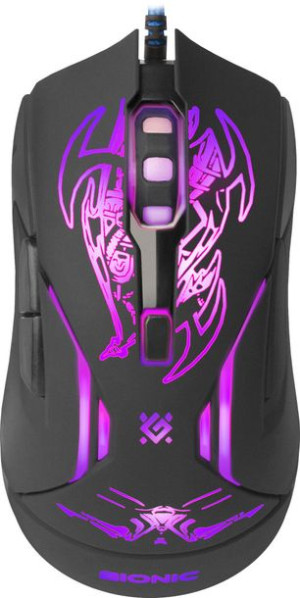 Defender Mysz Gamingowa 3200dpi Przewodowa Podświetlana Bionic Gm-250l 5225
