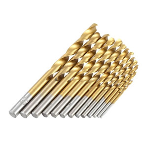 Komplet Wierteł Tytan Do Metalu 1,5-6,5mm 13szt.