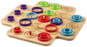 OTRIO MARBLES wielka gra planszowa LOGICZNA 2 osób