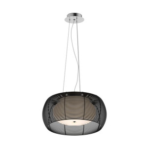 Zuma Line Md1104-2 Tango Lampa Wisząca Czarna