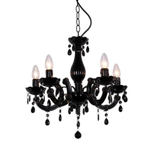 Zuma Line Rld94016-5b Magnolia Lampa Wisząca Czarna/black