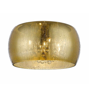 Zuma Line C0076-05l-f4l9 Rain Lampa Sufitowa Złota/gold