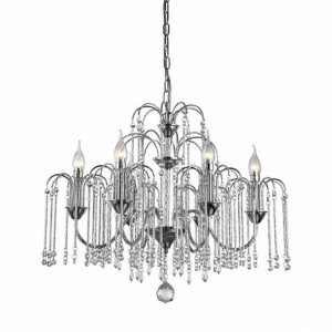 Zuma Line P0354-06b-f4ql Lucas Lampa Wisząca Silver
