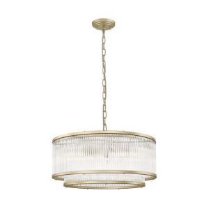 Zuma Line P0528-06h-v6ac Sergio Lampa Wisząca Złota/gold