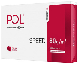 PROMO Papier ksero A4 80g 500ark. POLSPEED