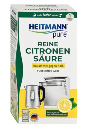 HEITMANN PURE Czysty kwas cytrynowy 350g proszek