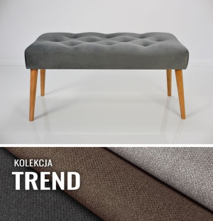 Ławeczka PIKOWANA - Kolekcja TREND 70x30 cm