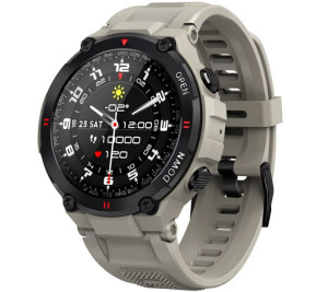 Smartwatch męski Rubicon RNCE73 beżowy