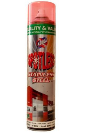 XANTO Pianka do czyszczenia stali nierdzewnej 600ml SPOTLESS STEEL