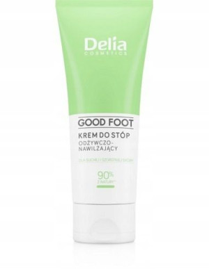 Delia Krem odżywczo - nawilżający do stóp 100ml Good Foot Nowy krem Delia C