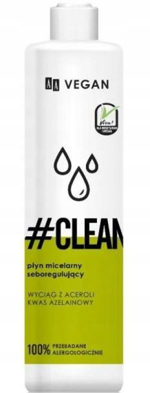 AA VEGAN Płyn micelarny seboregulujący 250 ml