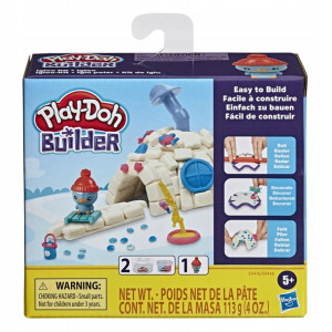 Play-Doh Builder ciastolina igloo pingwinka E9476
