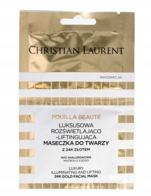 Christian Laurent maseczka ze złotem 2x5ml