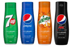 4x Syrop 7up Pepsi Mirinda Pepsi Max Sodastream