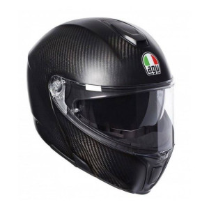 Kask AGV SPORTMODULAR CARBON MATT czarny GRATISY