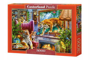 PUZZLE 3000el. Narodziny tygrysów C-300556-2