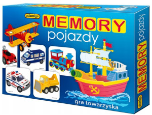 Gra Memory Pojazdy ADAMIGO