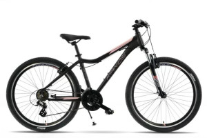 Rower Kands 26" SLIM-R grafitowo-różowy 2022 R.16