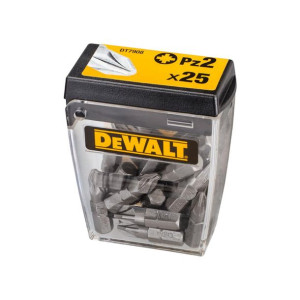 Końcówka śru Pz2 x 25mm  25szt  DEWALT