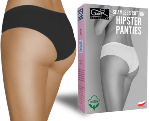 Gatta figi, majtki Hipster Panties bawełna black M