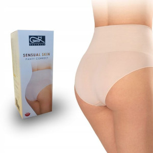 Bezszwowe majtki Gatta Panty Sensual, nude, L