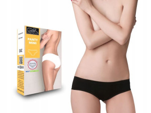 Majtki Panty Mimi Gatta, bezszwowe, czarne, S