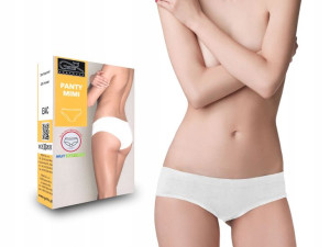 Majtki Panty Mimi Gatta, bezszwowe, białe, M