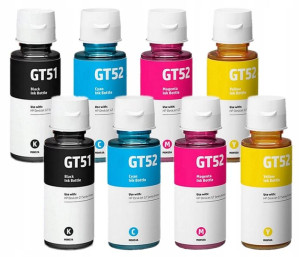 Tusze Do Drukarki HP GT51 GT52 GT 5810 5820